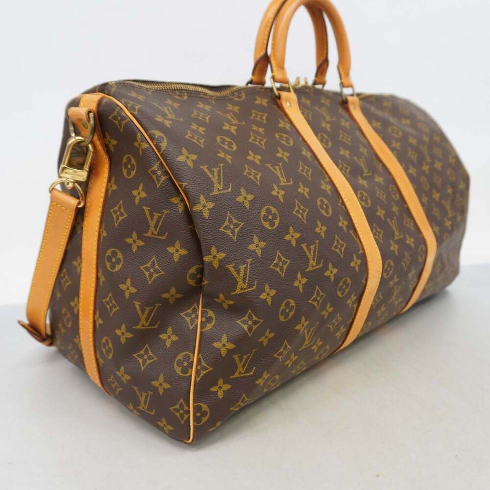 LOUIS VUITTON Brown Monogram Boston Bag - Picture 2 of 13